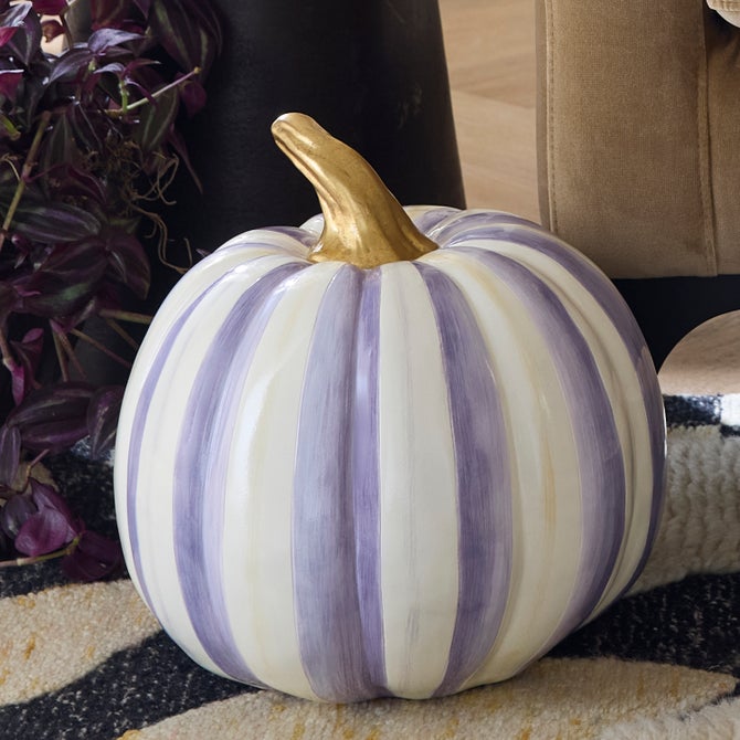 Violet Stripe Medium Pumpkin image number 3