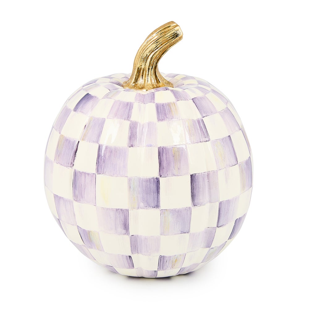 Violet Check Small Pumpkin mackenzie-childs Panama imagen 1