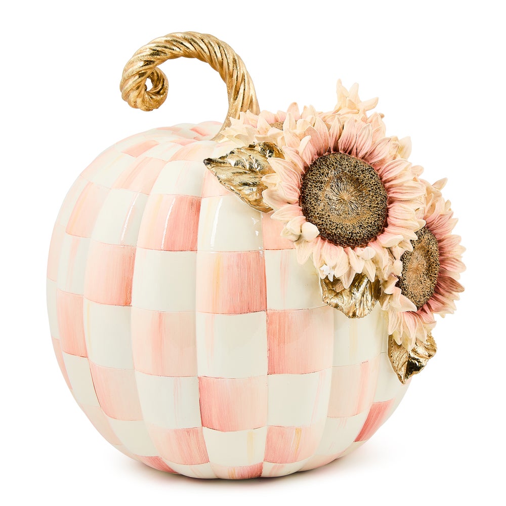 Rosy Check Large Sunflower Pumpkin mackenzie-childs Panama imagen 1