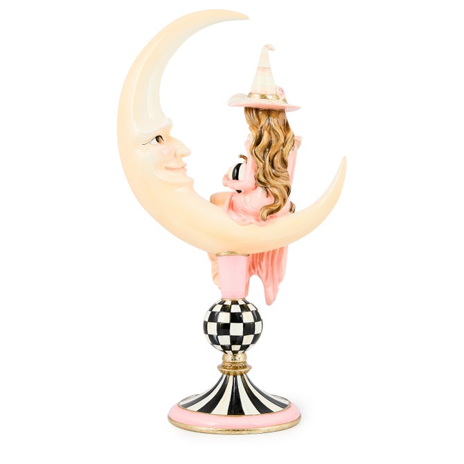 Hocus Pocus Witch on Moon Figurine image number 2