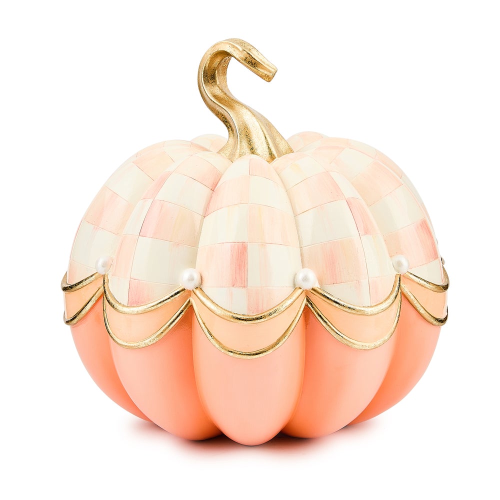 Rosy Check Fairytale Swag Pumpkin mackenzie-childs Panama imagen 1 Rosy Check Fairytale Swag Pumpkin mackenzie-childs Panama imagen 1
