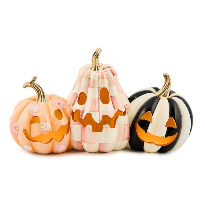 Hocus Pocus Illuminated Jack O' Lantern Trio image number 2