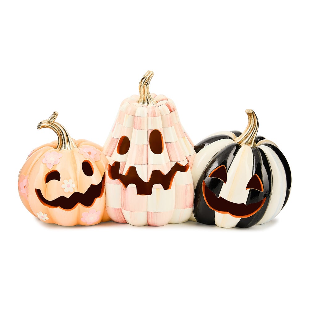 Hocus Pocus Illuminated Jack O' Lantern Trio mackenzie-childs Panama imagen 1