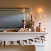 Hocus Pocus Illuminated BOO Ghost Letter Set