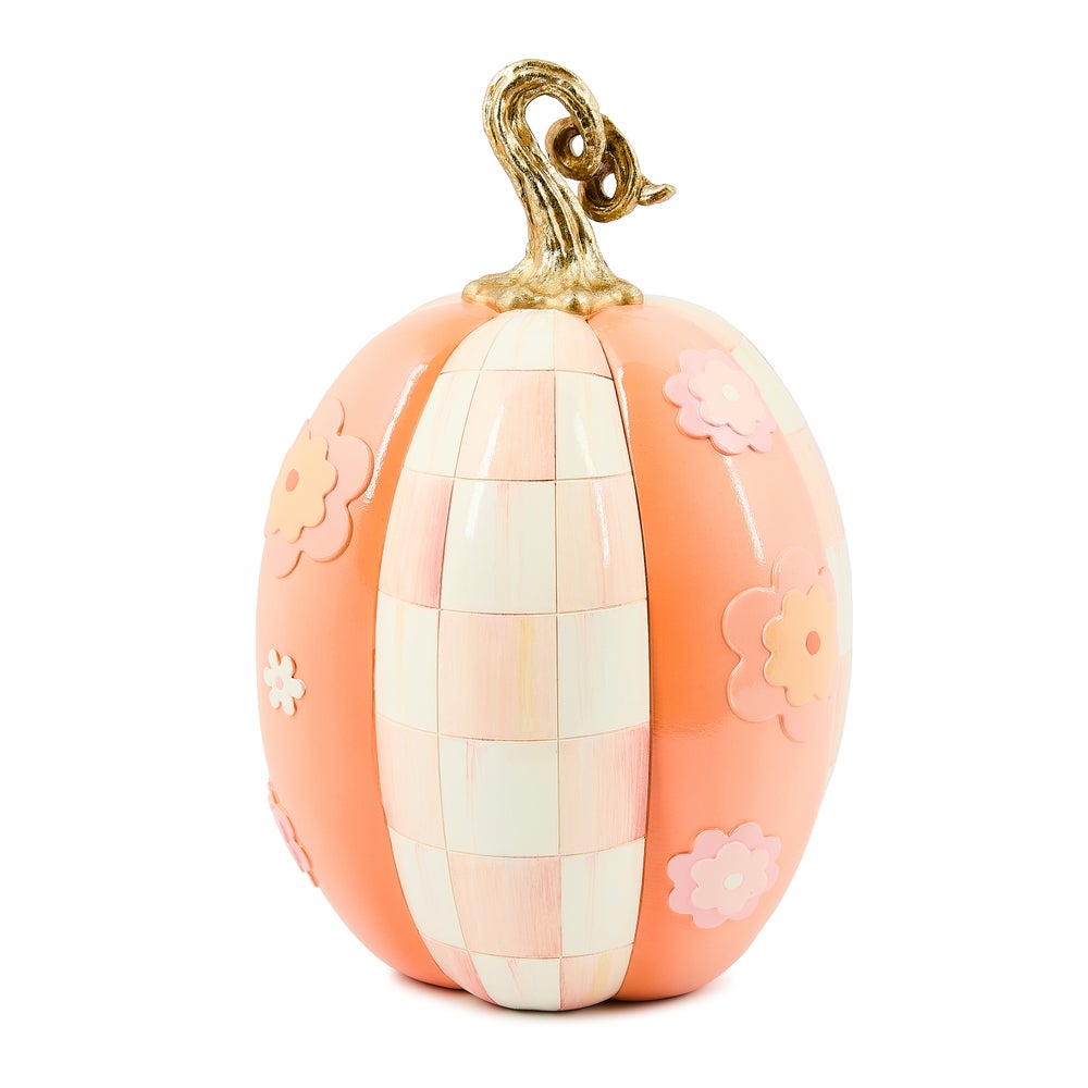 Rosy Check Flower Power Pumpkin mackenzie-childs Panama imagen 1 Rosy Check Flower Power Pumpkin mackenzie-childs Panama imagen 1