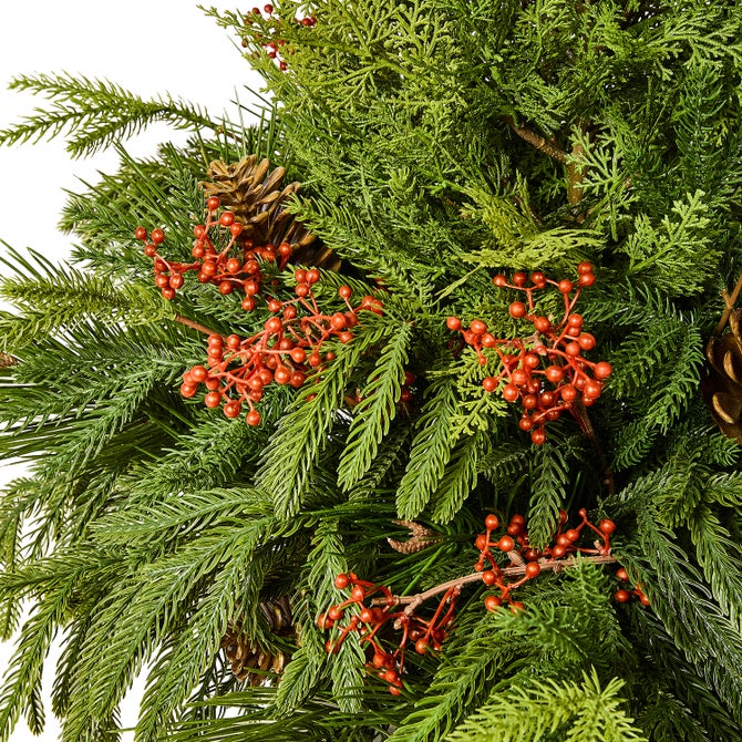 Holiday Cedar Tree Urn Filler image number 1