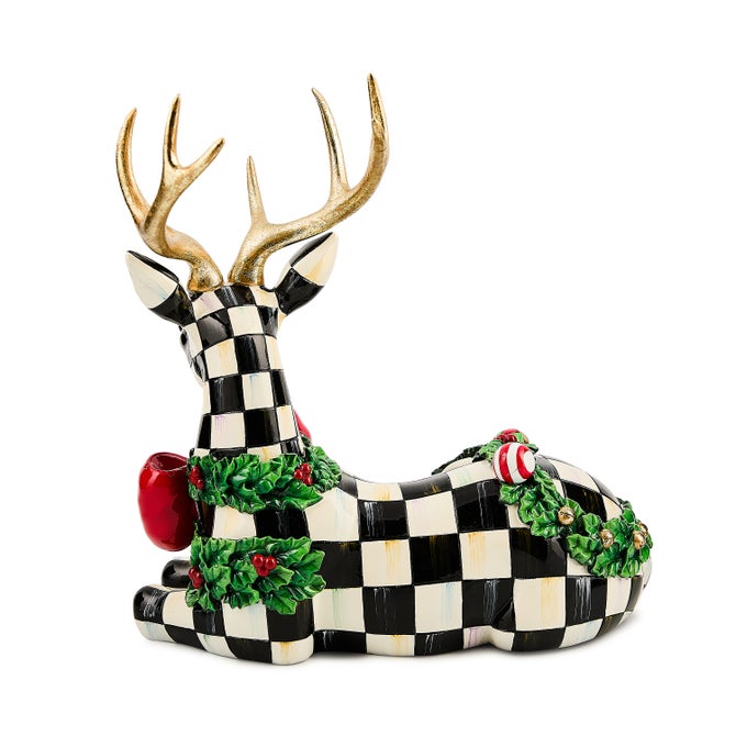 Holly Check Resting Deer image number 2