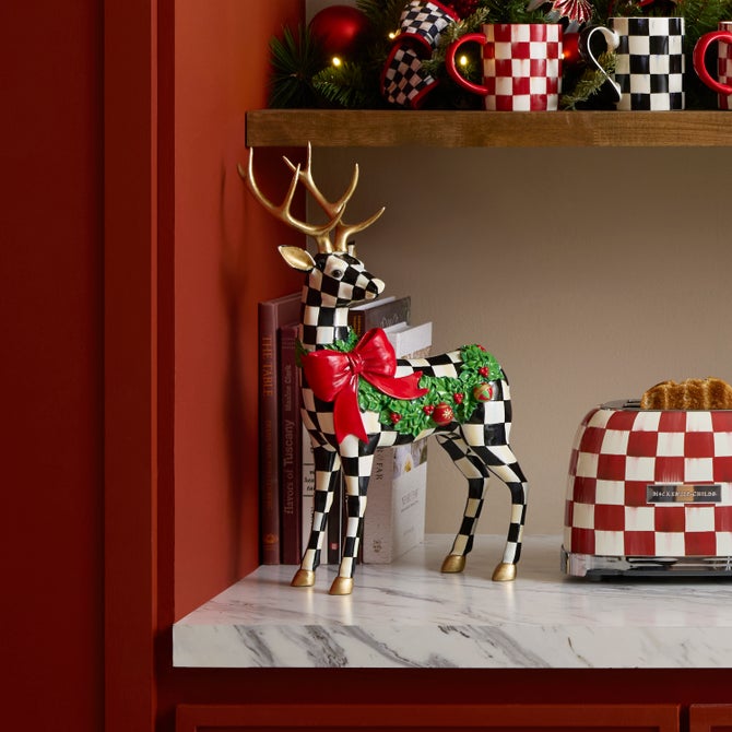 Holly Check Standing Deer image number 4