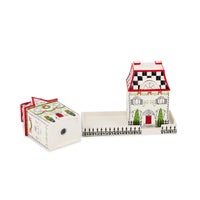 Holly Village Salt & Pepper Set