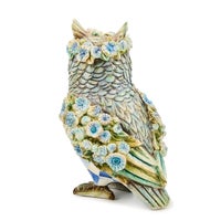 Royal Autumn Owl Figurine