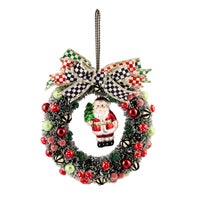 Check It Out Sisal 8" Wreath