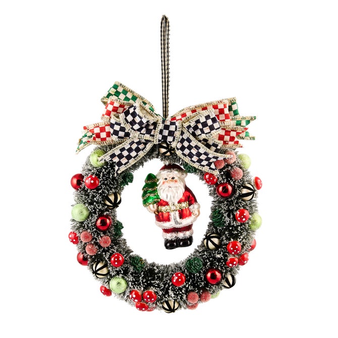Check It Out Sisal 8" Wreath image number 0