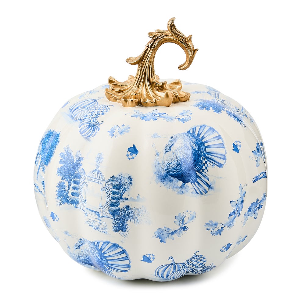 Royal Autumn Toile Pumpkin mackenzie-childs Panama imagen 1