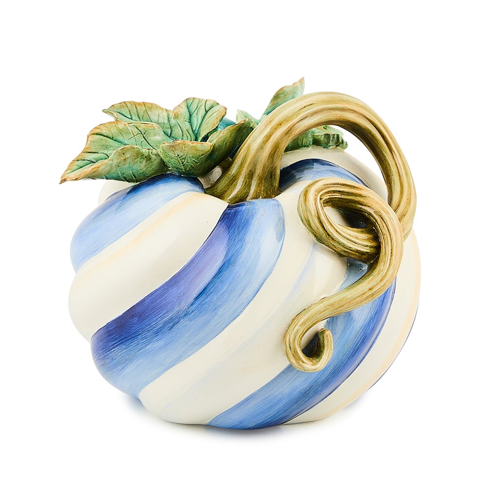 Royal Swirl Twisted Stem Pumpkin mackenzie-childs Panama imagen 1 Royal Swirl Twisted Stem Pumpkin mackenzie-childs Panama imagen 1