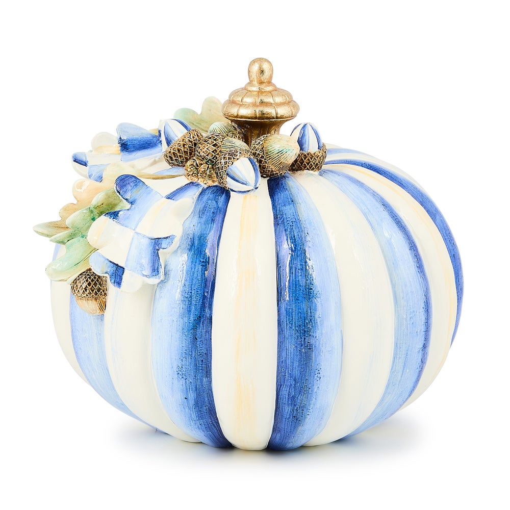 Royal Autumn Small Acorn Pumpkin mackenzie-childs Panama imagen 1 Royal Autumn Small Acorn Pumpkin mackenzie-childs Panama imagen 1