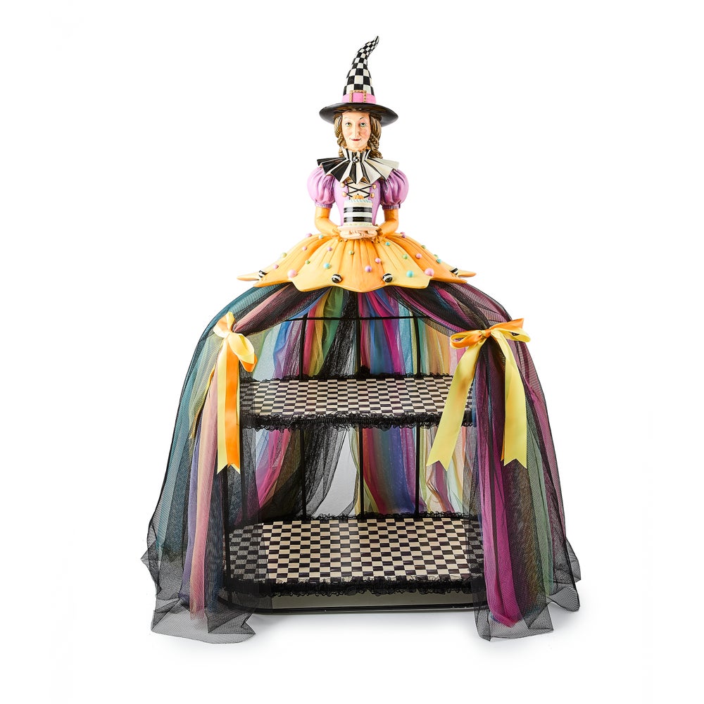 Trick or Treat Witch Display Shelf mackenzie-childs Panama imagen 1