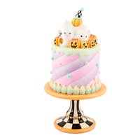 Trick or Treat Cake on Pedestal