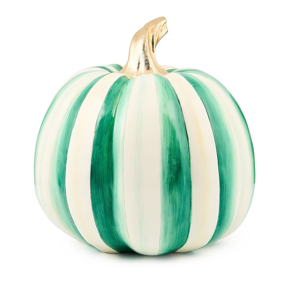Emerald Stripe Medium Pumpkin mackenzie-childs Panama imagen 1