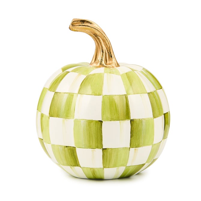 Moss Check Mini Pumpkin image number 0