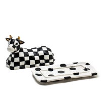 Cow Creamery Butter Dish