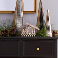 Farmhouse Holiday Wood Nativity Set