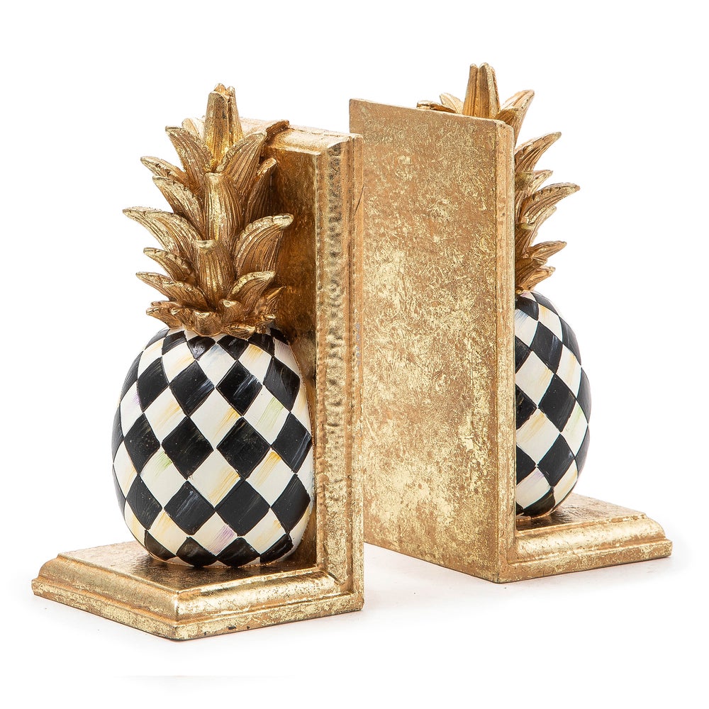 Pineapple Bookends mackenzie-childs Panama imagen 1
