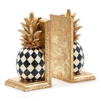 Pineapple Bookends