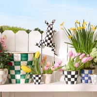 Courtly Check Bunny Fence Climber