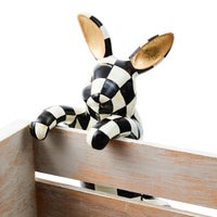 Courtly Check Bunny Fence Climber