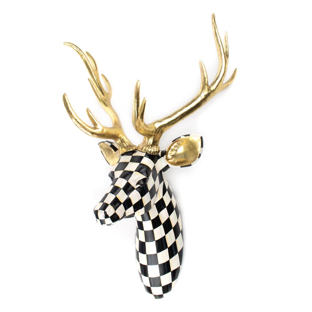 Courtly Check Large Deer mackenzie-childs Panama imagen 1