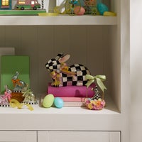 Courtly Check Resting Bunny