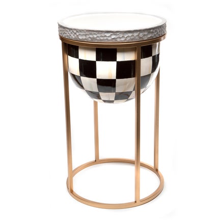 Courtly Check Short Plant Stand