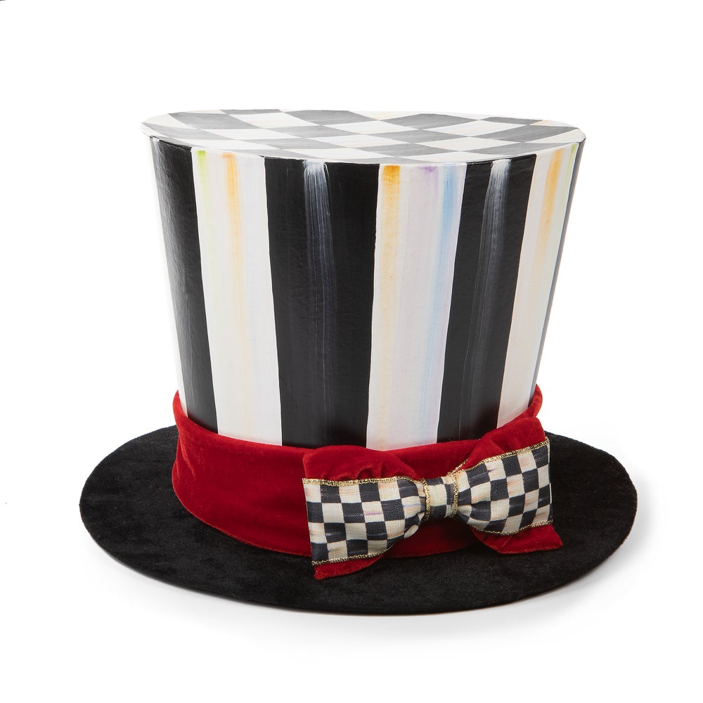 Checkmate Top Hat Tree Topper mackenzie-childs Panama imagen 1