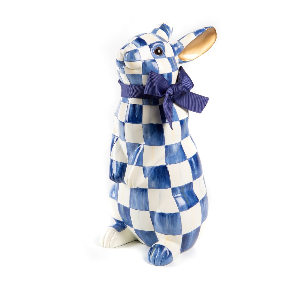 Royal Check Standing Bunny mackenzie-childs Panama imagen 1