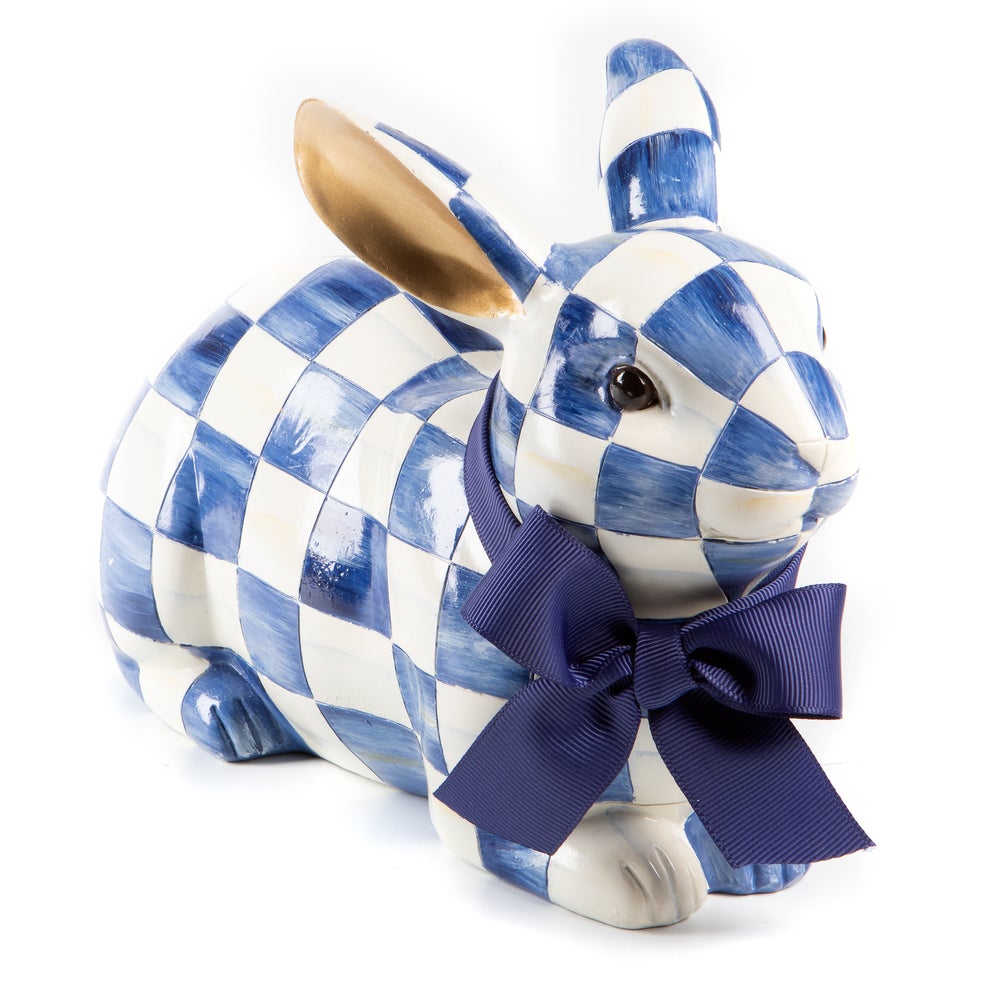 Royal Check Resting Bunny mackenzie-childs Panama imagen 1