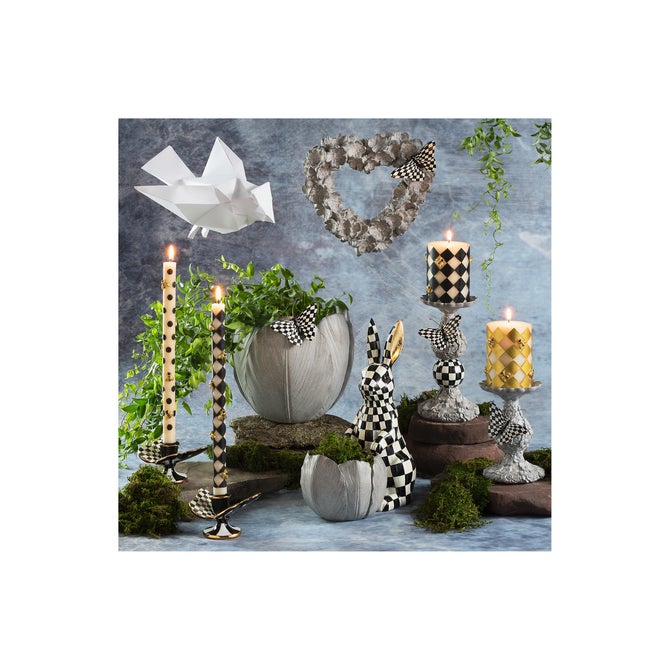 Courtly Check Butterfly Candle Holders, Set of 2 image number 1