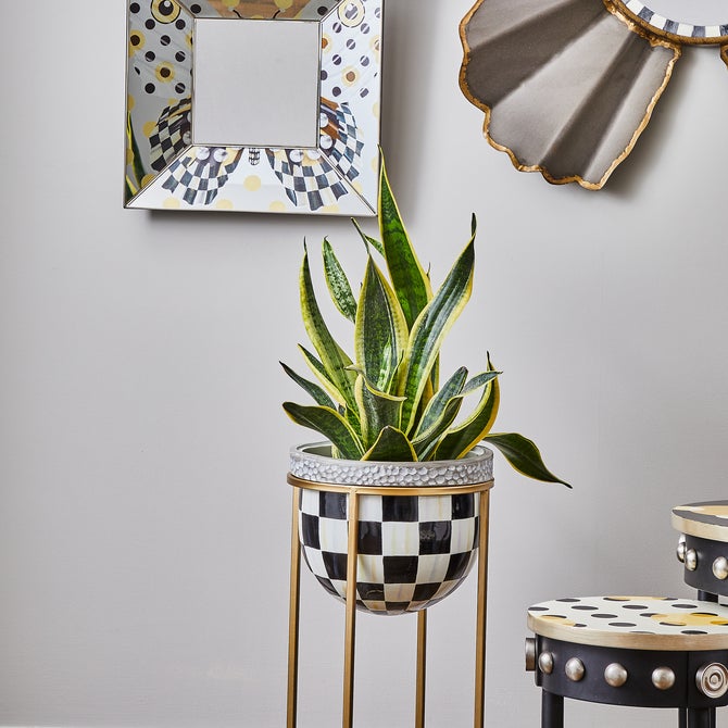 Courtly Check Tall Plant Stand image number 5