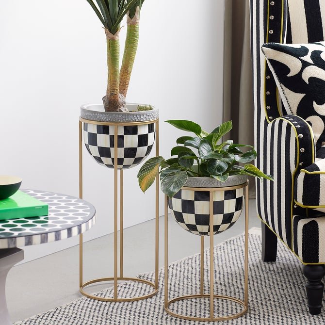 Courtly Check Tall Plant Stand image number 3