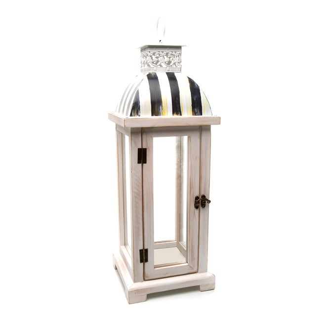 Courtly Stripe Lantern image number 0