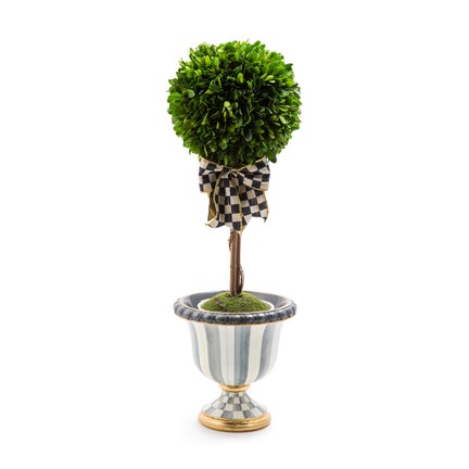 Sterling Stripe Tabletop Urn