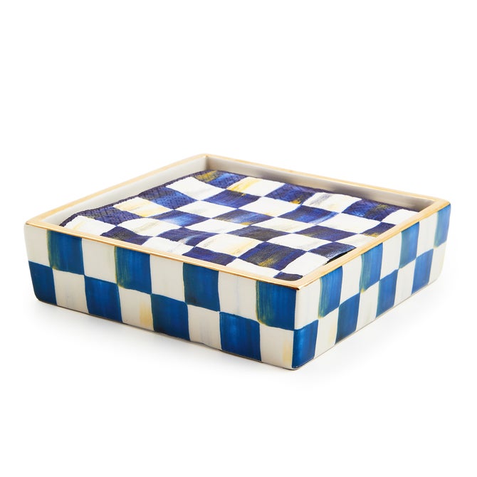 Royal Check Cocktail Napkin Holder image number 2