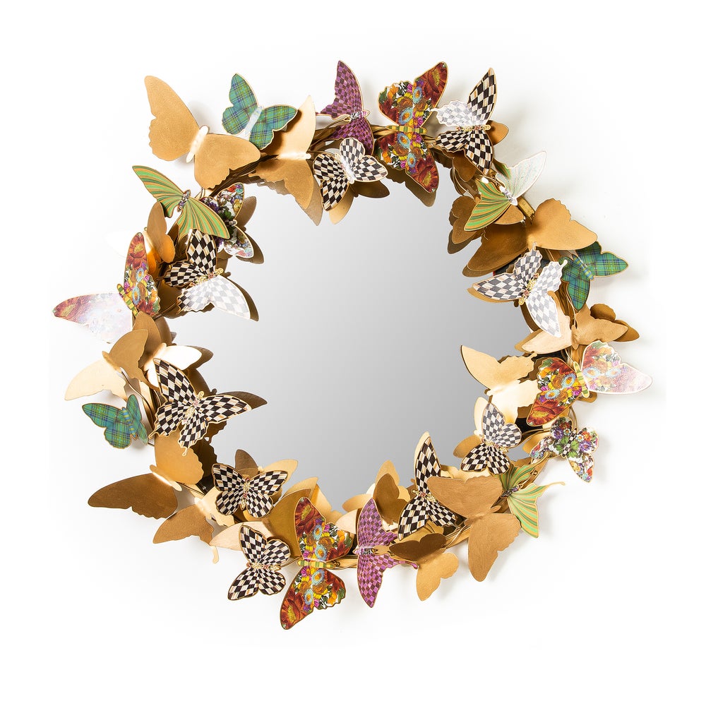 Butterfly Garden Mirror mackenzie-childs Panama imagen 1