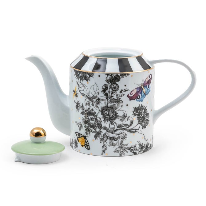 Butterfly Toile Teapot image number 2