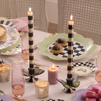Butterfly Toile Candle Holders, Set of 2
