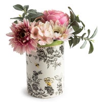 Butterfly Toile Short Vase