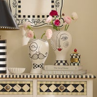 Doodles Lady Head Vase