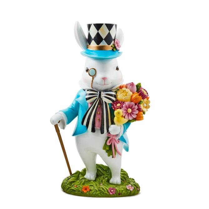 Calico Bunny Figurine image number 0