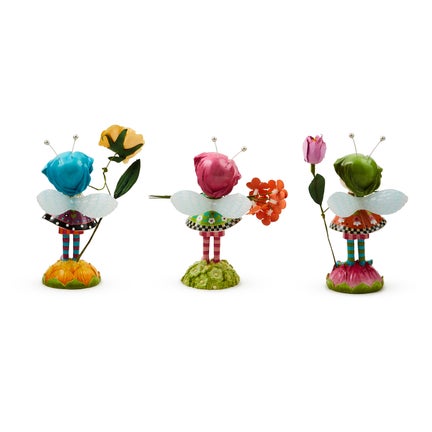 Calico Spring Fairies, Set of 3