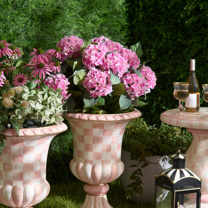 Pink Hydrangea Urn Filler image number 5