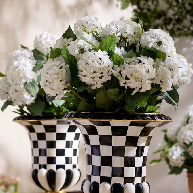 White Hydrangea Urn Filler image number 5